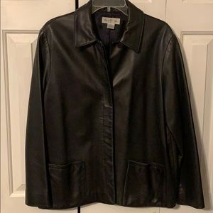 Brooks Brothers Women’s Leather Jacket